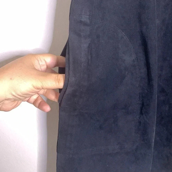 Wilfred Trompette Suede Sleeveless Mini Dress Size XS - Picture 6 of 9